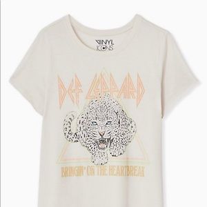 Torrid Def Leppard Band Tee